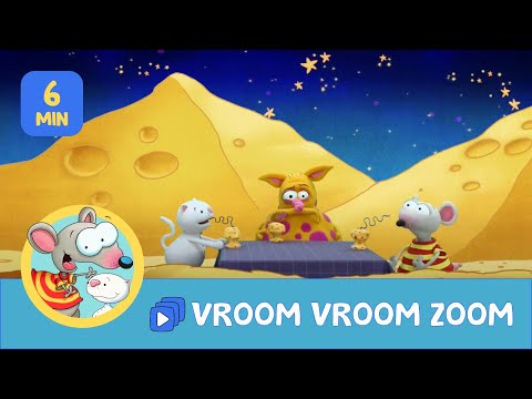 Toopy and Binoo | Toopy Goes to the Moon 🐭🌙 | Vroom Vroom Zoom