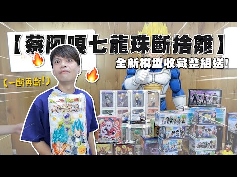 【蔡阿嘎七龍珠斷捨離】全新模型公仔收藏整組整組送！(feat.嘎嫂二伯、蔡桃貴、蔡波能)