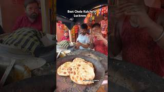 Chole Kulche In Lucknow #lucknowstreetfood #youtubeshorts #lucknowfoodies