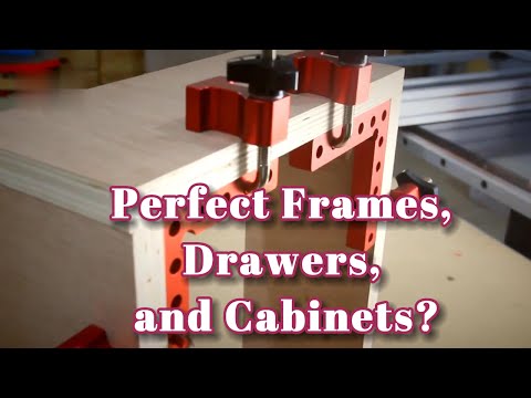 Perfect Frames, Drawers, and Cabinets? Use 90° Aluminum Squares!