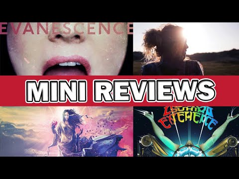 Mini Reviews - EVANESCENCE - THE BITTER TRUTH, ANNEKE VAN GIERSBERGEN, NOORA LOUHIMO, HEART HEALER.