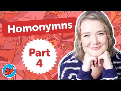 Tricky Words #28 | Homonymns | Part 4 | Made by Red Cat Reading