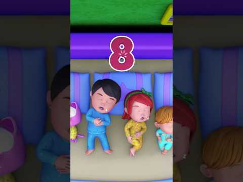 Ten In The Bed #numbers #nurseryrhymes #1to10 #count #songs