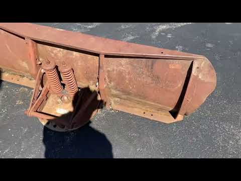 Ford Dearborn Snow Plow - 1940s N-Series Install