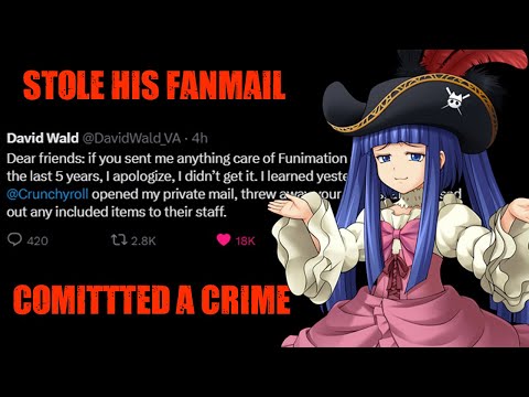 Crunchyroll Committed a Felony and Stole Fan-mail From Huge Voice Actor for 5 Years