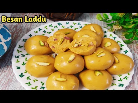 Besan Laddu👉ఇలా చేస్తే నోట్లో వెన్నెలా జారిపోతుంది👌|Sweet Shop Style Besan Laddu Recipe|Sweet Recipe