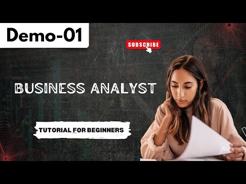 Business Analyst Demo 01 | Business Analyst Introduction | Tutorial for Beginners