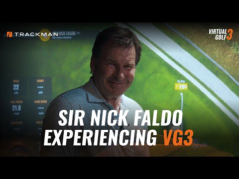 Sir Nick Faldo takes on St. Andrews on Virtual Golf 3!