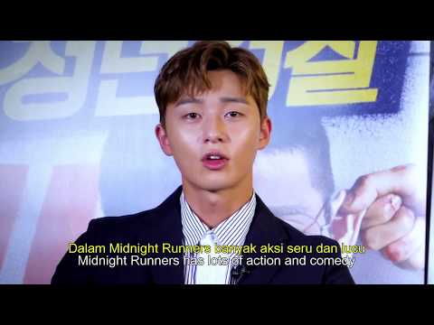 Park Seo Joon & Kang Ha Neul Greeting to Indonesia Fans For 'Midnight Runners'