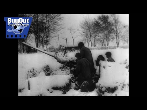 Mud and Snow Slows Allied Advance on the Western Front, 1944