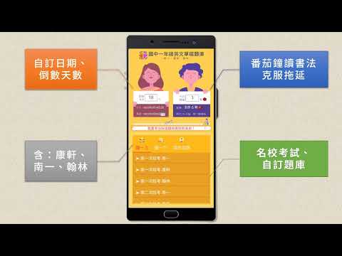 【國中題庫APP】國一英文.段考題庫...附Google商店APP連結