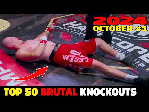 Top 50 Brutal Knockouts October 2024 #1 (MMA•Muay Thai•Kickboxing•Kun Khmer)