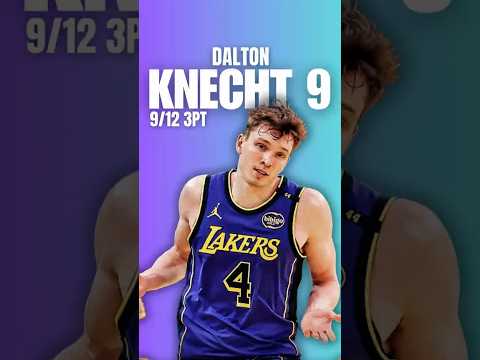 Dalton knecht on fire #lakers #daltonknecht #lebronjames #lebron #anthonydavis #nba #jjreddick