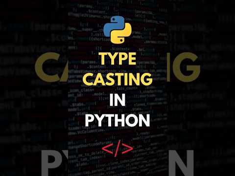 Master Python Typecasting In 60 Seconds #typecasting #pythontips #learnpython #python #coding