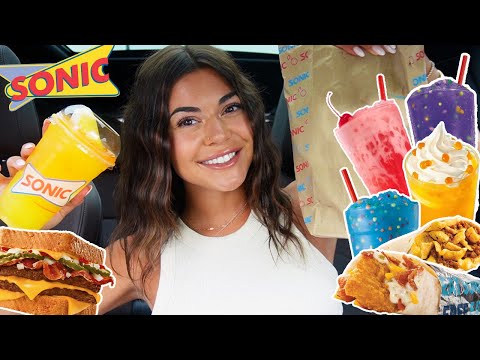 Sonic's NEW Summer Drinks & Foods! *7 new slushies!!*