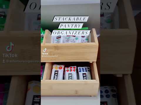 Stackable Pantry Organizers