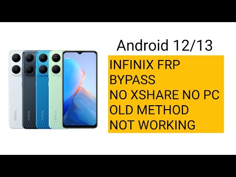 Infinix Smart 7 X6515 Frp Bypass Android 12 All Infinix Frp New security 2023