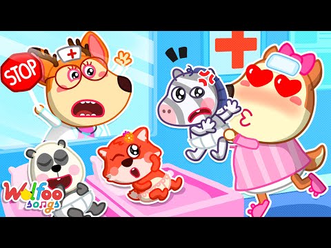 First Time Go to The Hospital - Good Manners Songs | Kids Songs & Nursery Rhymes @WolfooFamilySongs