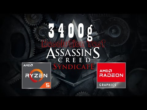 Assassin's Creed Syndicate | Ryzen 5 3400G Vega 11 2x8 (2666MHz) 16GB RAM