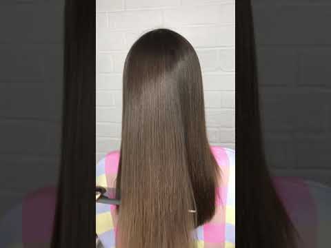 Keratin hair straightening 🔥 Straight hair 🔥 Healthy hair