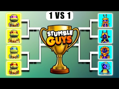 NINJA TURTLES vs ZODIAC Skins Tournament in Stumble Guys🔥