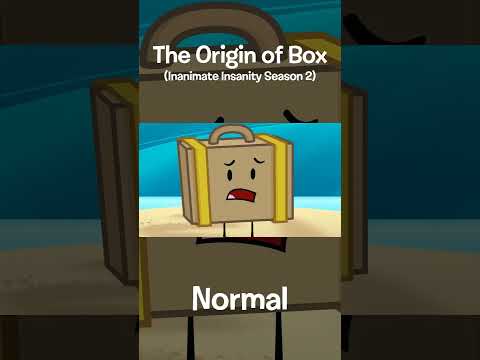 (SPOILERS) The Origin of Box (Inanimate Insanity Season 2) #shorts #inanimateinsanity