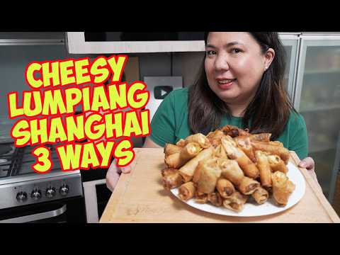 Cheesy Lumpiang Shanghai