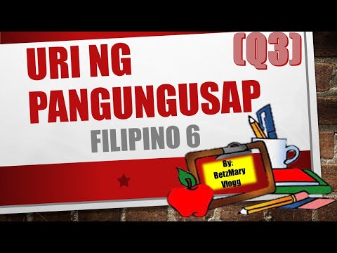 Banghay-Aralin sa Filipino 6 - Uri ng Pangungusap (Q3 MELC-Based)