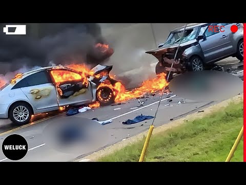 250 Shocking And Devastating Car Crashes Of Idiots In Cars Got Instant Karma That'll Freak You Out