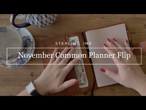 BIG THANK YOU!!! | Undated Common Planner B6 and A5 | November Flip | December Setup ..A long video