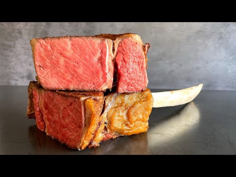 The reverse sear is the best way to cook a steak | Tomahawk Steak | John Quilter