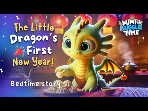 🎉 The Little Dragon's First New Year 🐲A Year of Fire and Fun! | Calming Bedtime Story for Kids