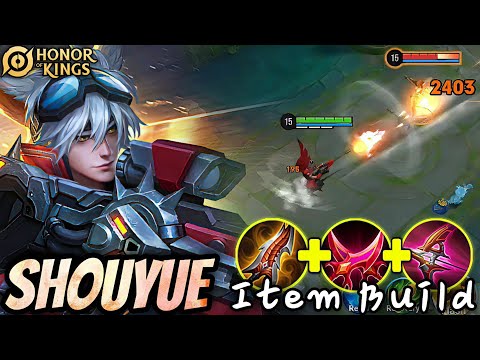 Honor of Kings (Shouyue) Best Item Build for Shouyue