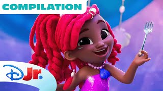 Disney Jr.’s Ariel Mermaid Tales 20 Minute Compilation 🧜🏾‍♀️ | The Little Mermaid |@disneyjr