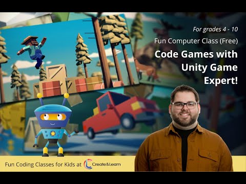 Unity for Kids: How to Code Games with Unity Coding