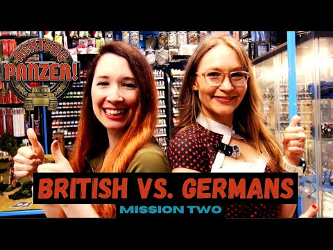 WWII Tank Battle! Achtung Panzer British vs Germans - Mission 2