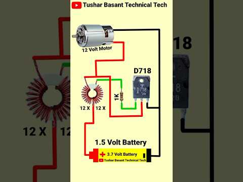 3.7 Volt To Convert 12 Volt Connection DIY Project #shorts