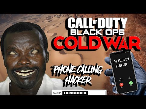 African Rebel Locates & Calls Hacker's iPhone During Cold War Match!