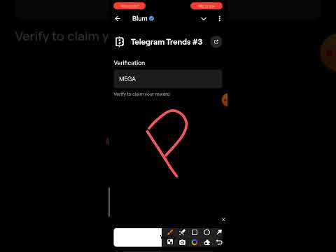 Telegram Trends #3 Blum Video Code | Telegram Trends #3 | Blum Video Code #blum #blumverifycode