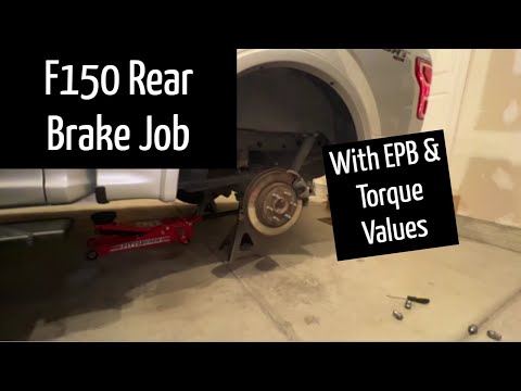 F150 Rear Brake Job PLUS Enabling Maintenance Mode for EPB System