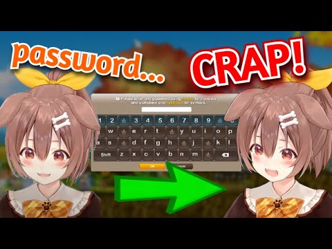 Korone Keeps Accidentally Mumbling Her Password Out Loud While Trying to Play MapleStory [Hololive]