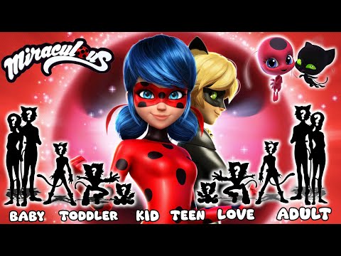 Ladybug & Cat Noir Growing up - Life After Happy End | Cartoon Wow