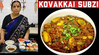 viewers choice- kovaikkai Gravy/Tindora barwa/dhondakkai subzi by Revathy Shanmugam