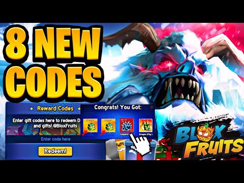 ❄️NEW❄️ ALL WORKING BLOX FRUITS CODES 2X EXP 2024! ROBLOX BLOX FRUITS CODES