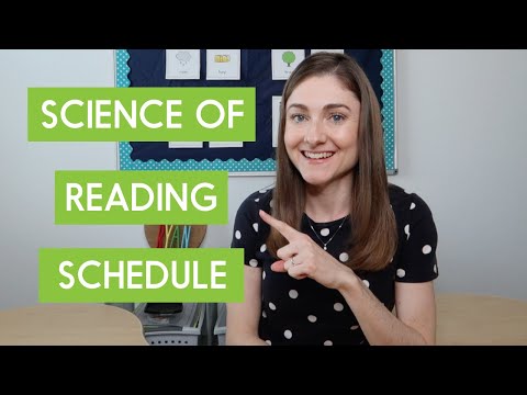 How to Make a K-2 Literacy Schedule Aligned to the Science of Reading