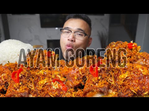 AYAM GORENG - INDONESIAN FRIED CHICKEN. Recipe -Mukbang