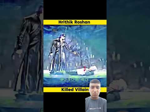 Hrithik Roshan Killed Villain 🔥😱#amitmusicchannel #shorts #shortsfeed #bollywoodactor #ytshorts #yt