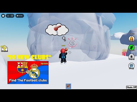 Find The Football Clubs *How to get ALL 20 NEW Football Clubs* (Roblox)