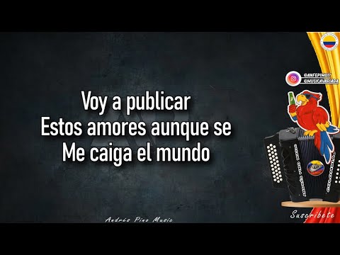 La Dueña De Mi Suerte - Ramiro & Joche | Letra | Andres Pino Music