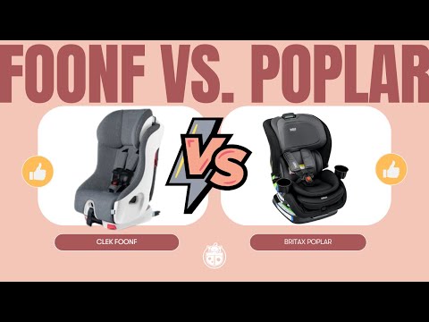 Britax Poplar vs. Clek Foonf | Car Seat Comparison | CANADA